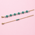 Handmade Ocean Bloom Bracelet Set